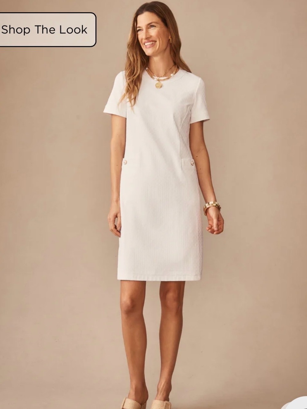 J.McLaughlin Daphne Dress in Dashing Jacquard White Size XS